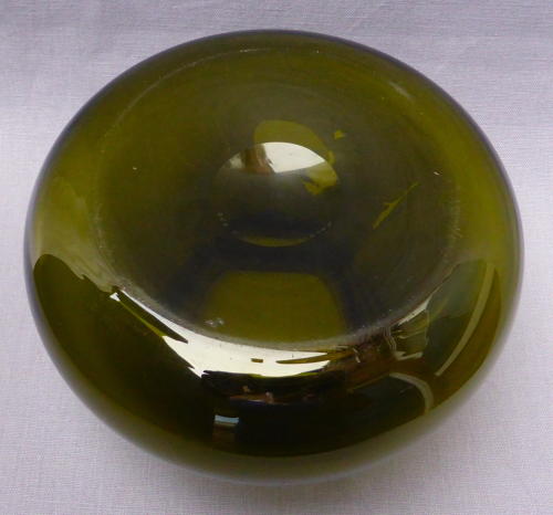 Ekenas Swedish glass vase by John Onwar Lake