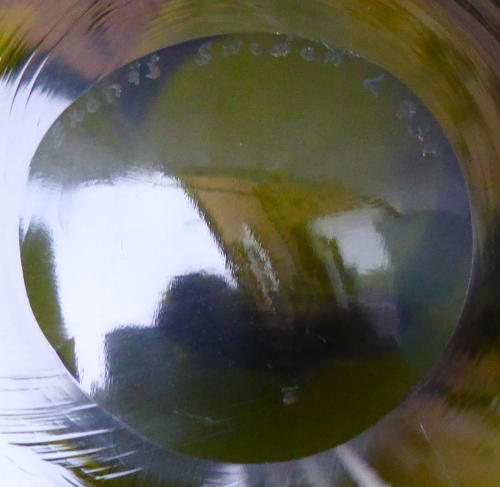 Ekenas Swedish glass vase by John Onwar Lake