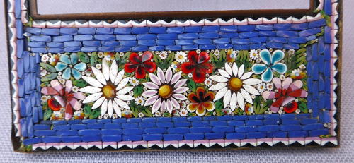Late 19th century Italian micro mosaic frame