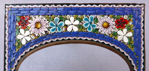 Late 19th century Italian micro mosaic frame