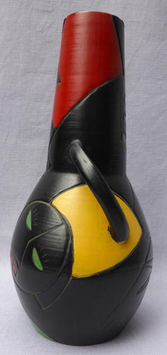 1930s Art Deco Cubist Brentleigh Ware Cuba vase