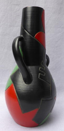 1930s Art Deco Cubist Brentleigh Ware Cuba vase