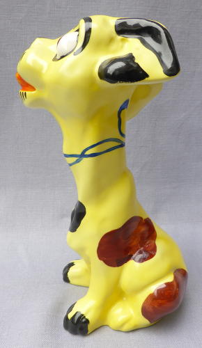 Rare 1930s Art Deco Ditmar Urbach dog figure