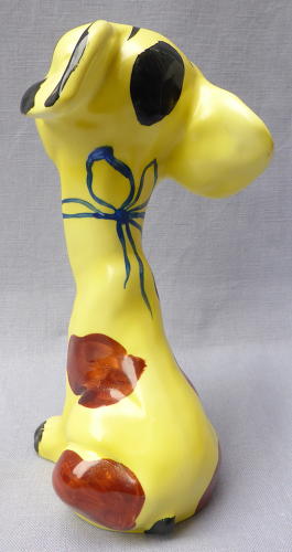 Rare 1930s Art Deco Ditmar Urbach dog figure