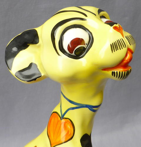 Rare 1930s Art Deco Ditmar Urbach dog figure