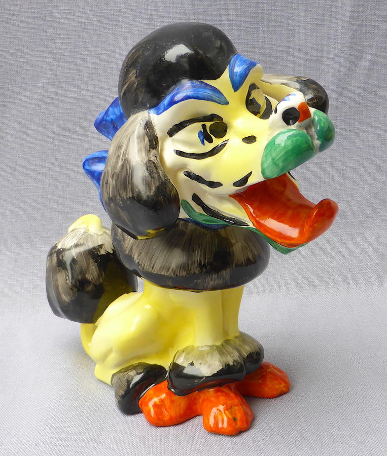Rare 1930s Art Deco Ditmar Urbach poodle figure