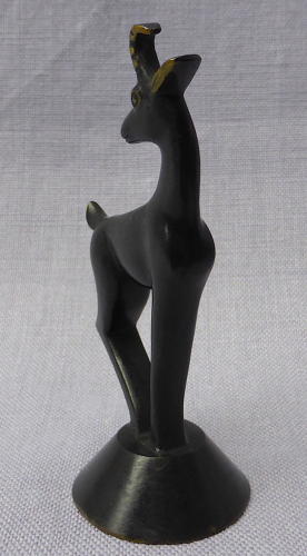 Bronze Richard Rohac mountain goat sculpture