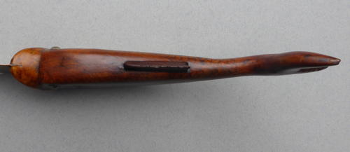 Arts & Crafts carved fish letter opener