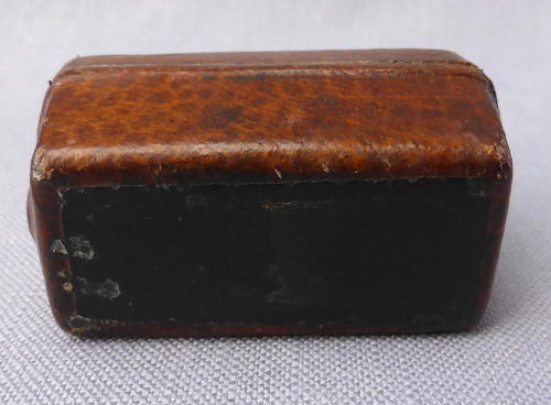 Miniature Gladstone bag travelling inkwell