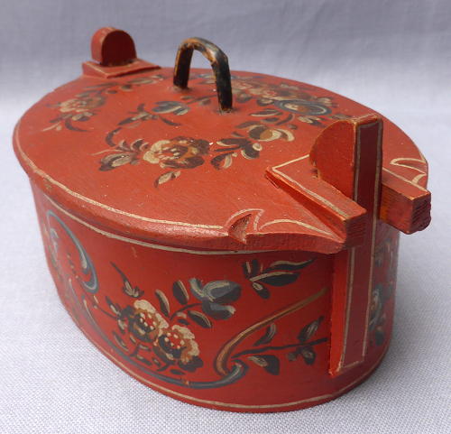 Norwegian Rosemaling Viksdal bent wood tine
