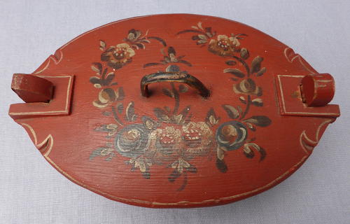 Norwegian Rosemaling Viksdal bent wood tine