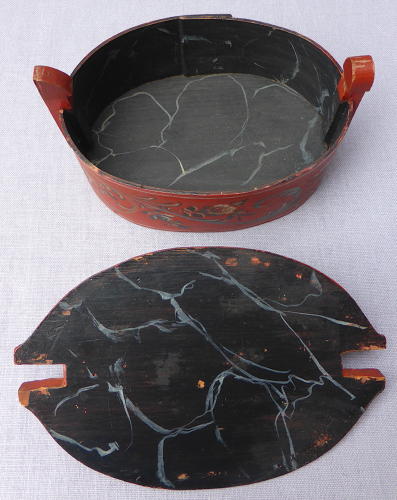 Norwegian Rosemaling Viksdal bent wood tine