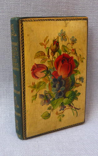Late 19th century Mauchline ware book by Alice Crowther