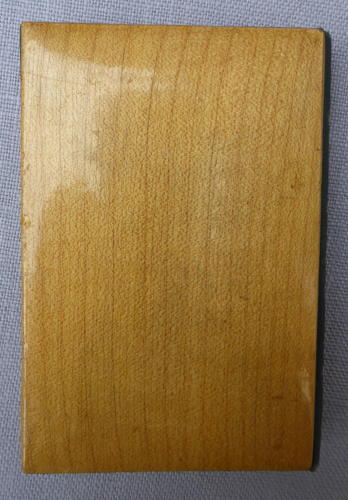 Late 19th century Mauchline ware book by Alice Crowther