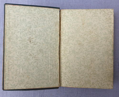 Late 19th century Mauchline ware book by Alice Crowther