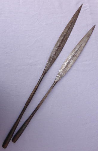 Two 19th century Zulu Assegai spear heads