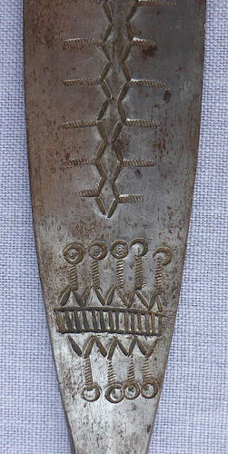 Two 19th century Zulu Assegai spear heads