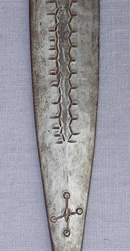 Two 19th century Zulu Assegai spear heads