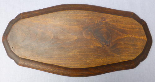 Traditional carved French bread platter