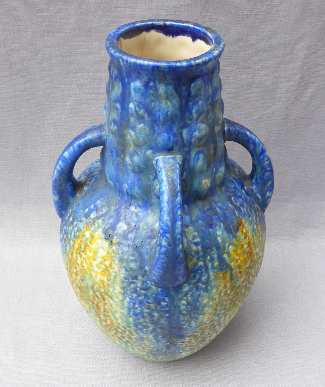 Early 20th century Bretby Art Pottery Nerton Ware vase