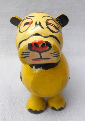 1920s Bonzo ramp walker toy dog