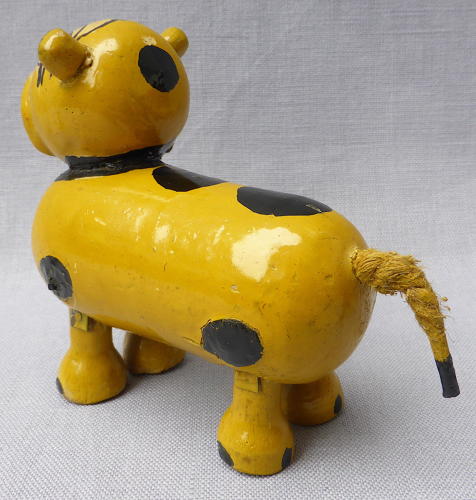 1920s Bonzo ramp walker toy dog