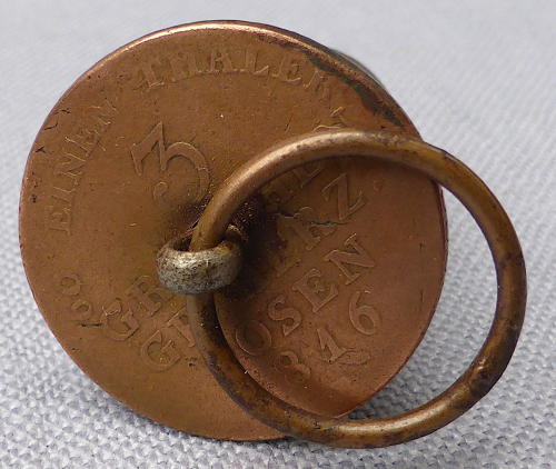19th century melon-lobbed glass barber bottle