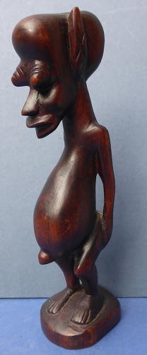 Mid 20th Century African Congolese Carved Tribal Figure