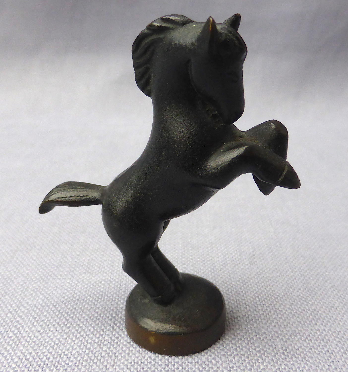Hagenauer miniature patinated bronze horse 1940/50s