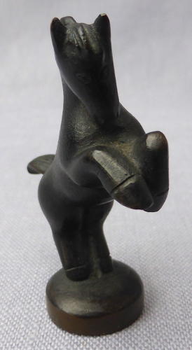 Hagenauer miniature patinated bronze horse 1940/50s