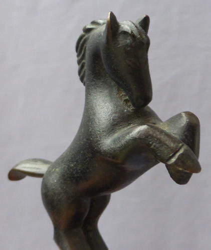 Hagenauer miniature patinated bronze horse 1940/50s