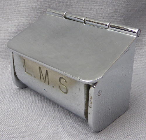 1940s London Midland Scottish Railway carriage ashtray