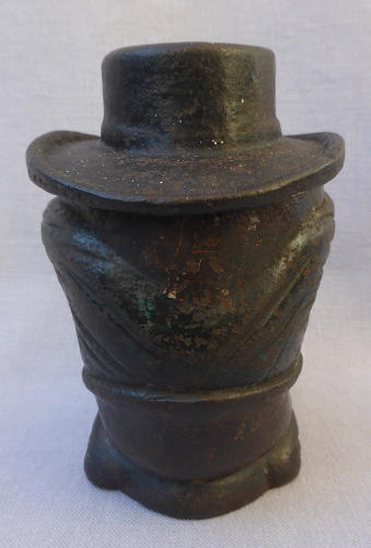 Grotesque sailor contortionist tobacco jar 19thC