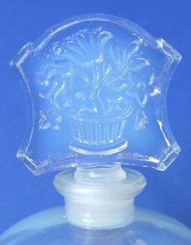 1930s Sabino opalescent glass scent bottle