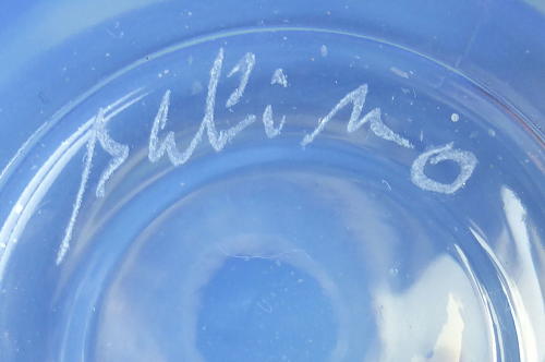 1930s Sabino opalescent glass scent bottle