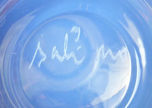 1930s Sabino opalescent glass scent bottle