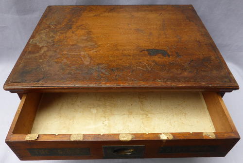 Late 19thC Stay Busk Haberdashery Cabinet
