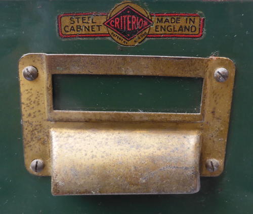 Set of 3 Criterion Industrial Steel Filing Drawers