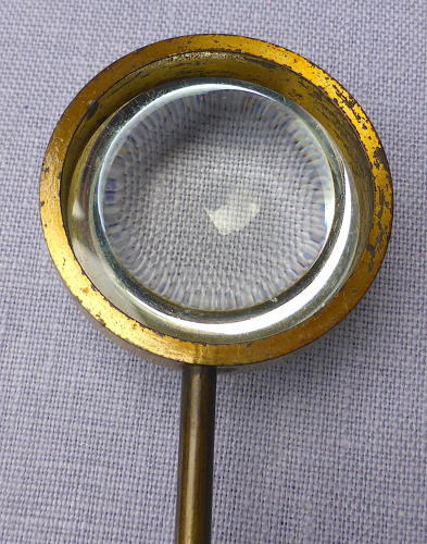 19thC bullseye bench condenser lens