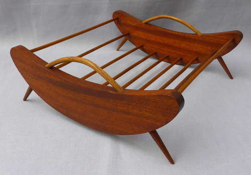 Mid 20th Century Danish Teak Fruit Basket