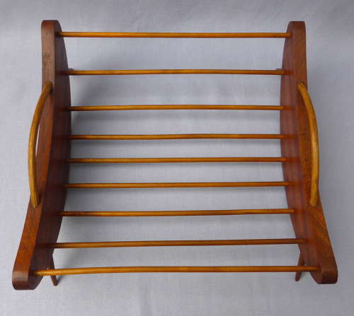 Mid 20th Century Danish Teak Fruit Basket