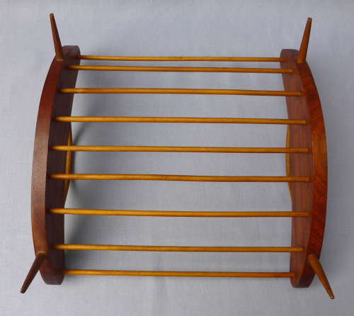 Mid 20th Century Danish Teak Fruit Basket