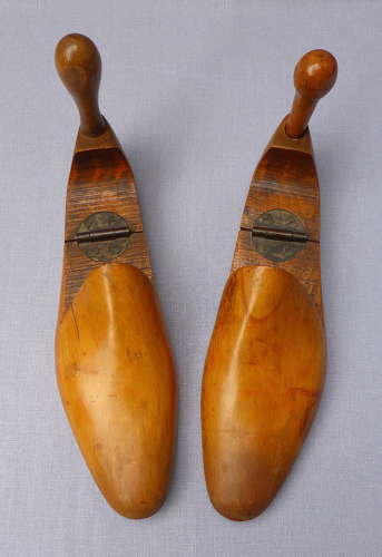 Pair of Early 20th Century Wooden Golf Shoe Lasts