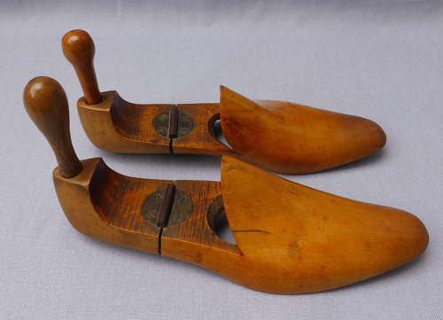 Pair of Early 20th Century Wooden Golf Shoe Lasts