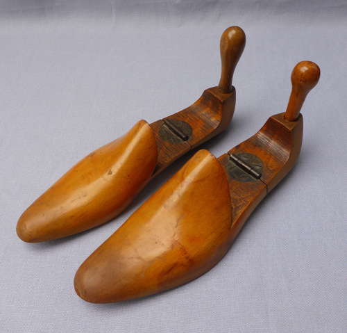 Pair of Early 20th Century Wooden Golf Shoe Lasts