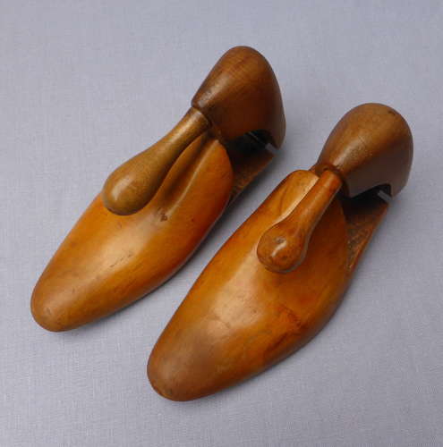 Pair of Early 20th Century Wooden Golf Shoe Lasts
