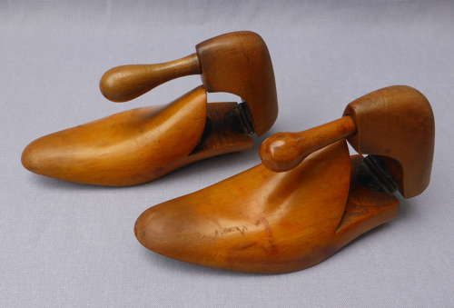 Pair of Early 20th Century Wooden Golf Shoe Lasts