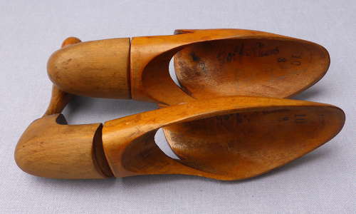 Pair of Early 20th Century Wooden Golf Shoe Lasts