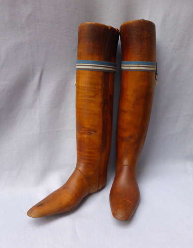 Pair of Early 20th Century  Wooden Boot Trees