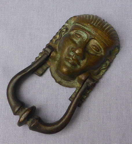 19th Century Egyptian Revival Bronze Sphinx Door Knocker